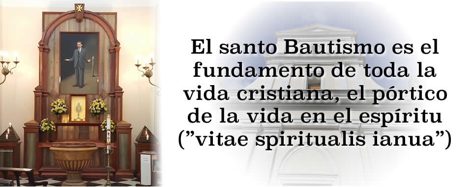 Sacramento del Bautismo